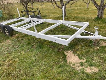 Dvounápravový přívěs na dřevo bez TP - klaďák - 4