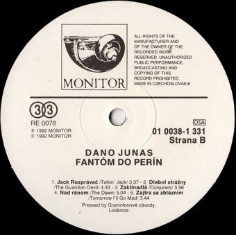 Dano Junas - Fantóm do perín (LP) - 4