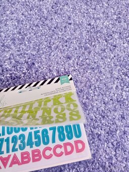 Nová sada nálepek písmena, Heidi Swapp - 4