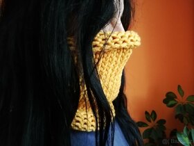 Nový pletený nákrčník (rolák) - 4