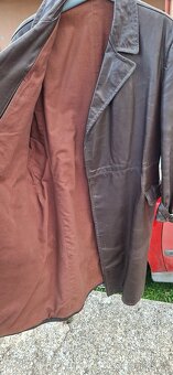 Pánský kožený kabát. - 4