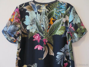Nové dámské letní šaty tropický motiv zn. Promod - 4