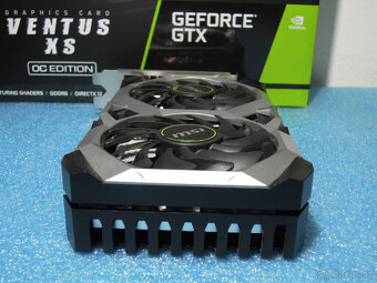 Herní grafika MSI GeForce GTX 1660 SUPER Ventus OC 6G - 4