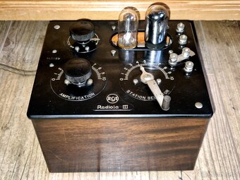 Rádio R.C.A Radiola III. typ RI, 1924, USA, New York - 4