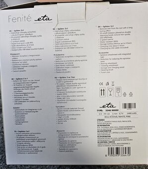 ETA Fenité Dámský epilátor,mast na celulitidu - 4