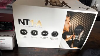 Rode NT1-A + Focusrite Scarlett Solo – nahrávací set - 4