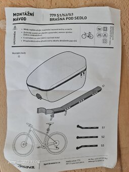 Brašna pod sedlo Sport Arsenal 7,3 l, jako nová - 4