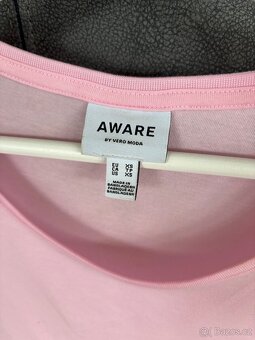 Vero moda růžová halenka - 4