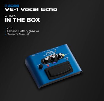 BOSS VE-1 Vocal Echo - 4