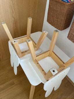 Dětský stolek a židle “zaječí ouška” Elis design - 4