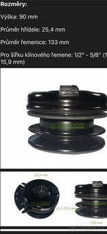 Elektromagnetická spojka pro traktor AL-KO ALKO SOLO 464115 - 4