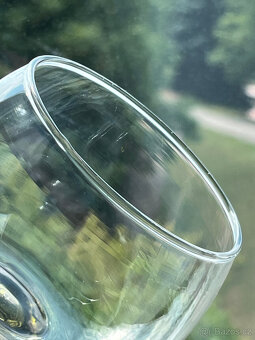 4x starožitná sklenice římanka 200ml - 4