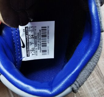 Dětské tenisky šedorůžový semiš nové - 4