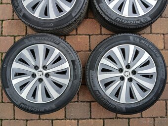 ALU kola,sada, originál Škoda DRAKON,215/55 R17,5x112,TOP - 4