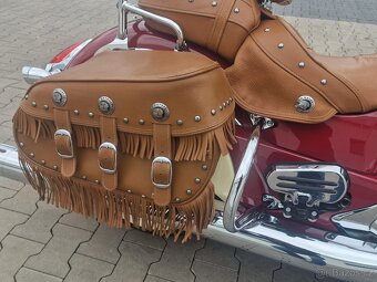 Indian Chief Vintage 2017 Indian Motorcycle Red Ivory Cream - 4