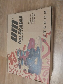 Dívčí lední brusle - nastavitelné 35-38 - 4