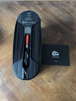 Auto kompresor + těsnicí sada na opravu pneumatik - 4