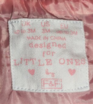 Dětská zimní vesta 0-3 měsíce - 4