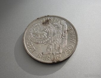 Stříbrná 10 Marka 1987 Berlín - 4