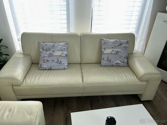 Kožená sedací souprava - 4