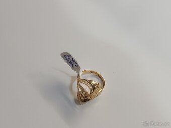 8. Dámský zlatý prsten 14kt - 4