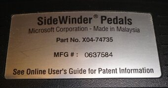 Volant Microsoft SideWinder Force Feedback Wheel - 4