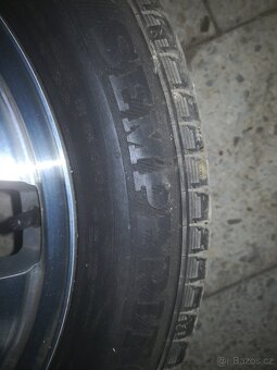 Škoda Alu disky originál 5x100 "16" + pneu letní 205/55 R1 - 4