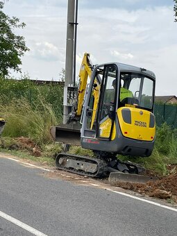 Prodáme minibagr Wacker Neuson ET18 - 4