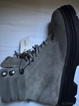 Pánské kožené boty Calvin Klein - 4