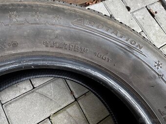 Zimní pneumatiky Dunlop 215/70/16 - 4
