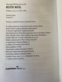 H. P. Lovecraft – Sebrané spisy I–III (První vydání - 4