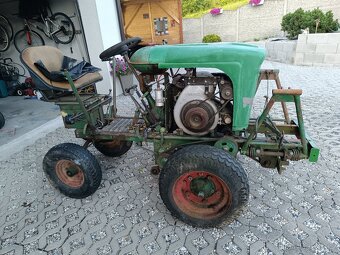 Traktor - vřetenová sekačka - 4