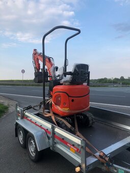 Půjčení minibagr a minidupr - 4