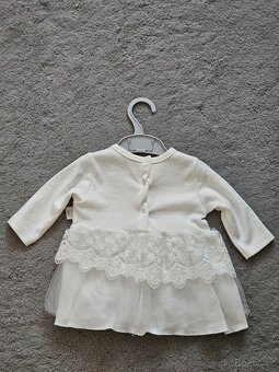 Luxusní Slavnostní Šaty pro nejmenší 3 - 6 Měsíců - 4