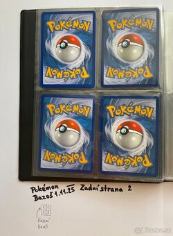 Kusové karty TCG Pokémon STARÉ PŘES 10LET (ORIGINÁL) - 4