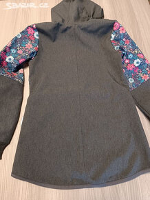 Nový softchelový zimní kabát UNUO, vel. 140/146 - 4