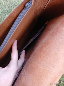 Prodám koženou ručně šitou tašku - SPĚCHÁ - 4