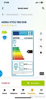 Vestavná trouba Mora - 4