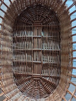 Proutěný koš s uchy - 4