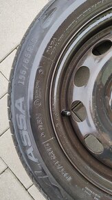 Sada  letních pneu s ocelovými disky - 4