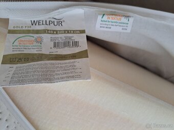 Matrace WELLPUR 140×200 - 4