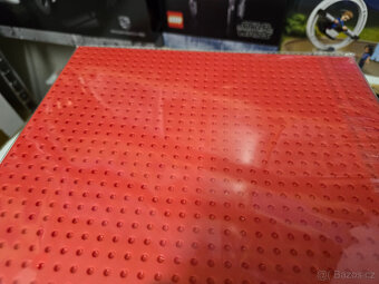 Velké Lego pláty / podložky na stavění - červená - 4