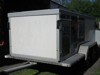 Přívěsný vozík pro psy HST 6BOX - 4