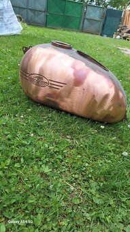 Řidítka a nádrž jawa 250 +další díly - 4