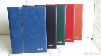 Luxusní album, zásobník na známky LINDNER A4 - 4