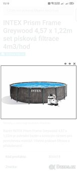 Bazén INTEX 4.6 m výška 1.22cm 6.000 - 4