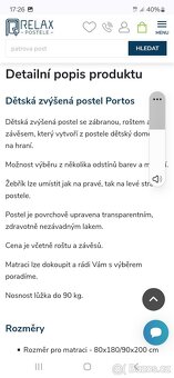 DĚTSKÉ POSTELE zvýšené s bunkrem - 4