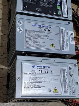 8x Zdroj 450, 400, 350 a 280w do PC. - Všechny za 800kč. - 4