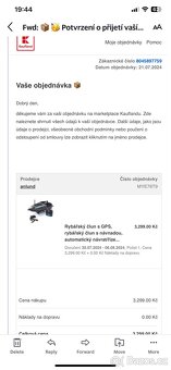 Prodám zavážecí lodičku flytec v700 s GPS - 4