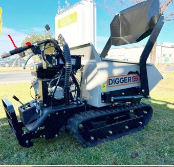 dumper, nakládací dumper, pásový dumper, železný kůň - 4